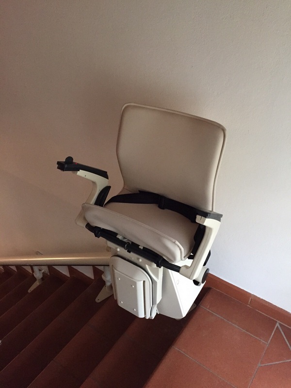 La macchina chiusa occupa indicativamente 35-37 cm in profondità e 60 cm in larghezza - Boccato Ascensori Srl